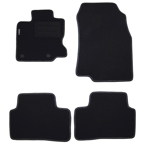 Tappetini Moquette Compatibili Per Kadjar con 2 Clip di fissaggio Tappetini Moquette Compatibili Per Kadjar con 2 Clip di fissaggio